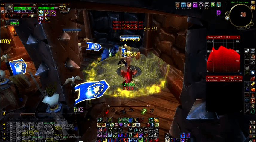 Unholy Death Knight – Training Dummy – 4.0.6a